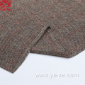 camel herringbone woven wool fabric